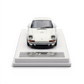 Lot57Supplies Diecast Shop DeepMaker Singer DLS 1:64 scale model car in white with dark blue accents, displayed on a white base.