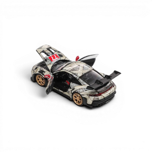 Lot57Supplies Diecast Shop Demon King Auto 911RS 1:64 scale diecast model car with mummy livery and opening doors