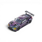 Lot57Supplies Diecast Shop Demon King Auto 1:64 scale BMW M4 GT3 diecast model car with a purple chameleon livery.