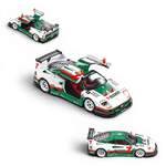 Lot57Supplies Diecast Shop 1:64 scale Demon King Auto F40 diecast model car in white and green 7-Eleven livery