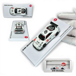 Lot57Supplies Diecast Shop DM Model Liberty Walk F40 1:64 scale diecast model car, white with black accents and #58 livery.