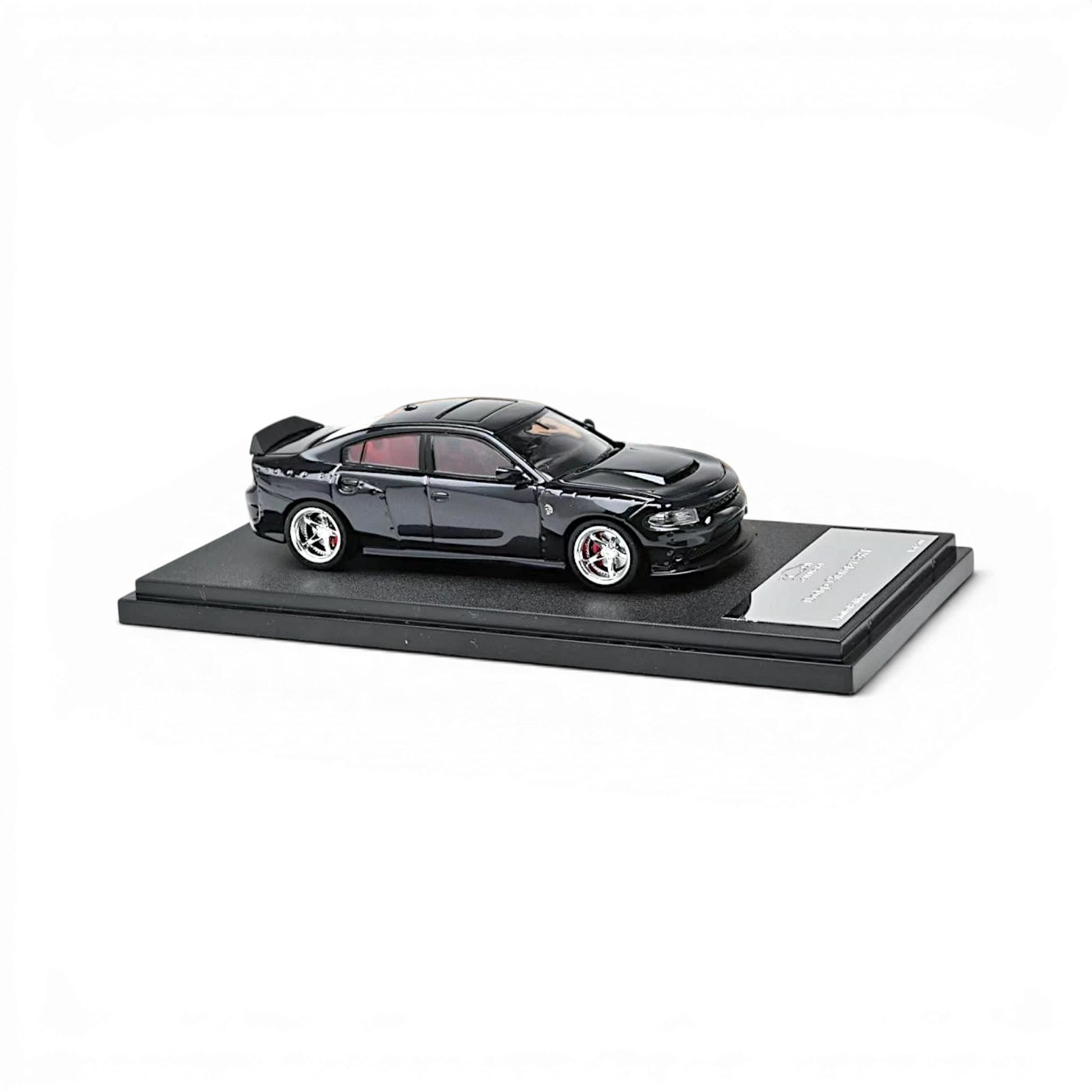 Lot57Supplies Diecast Shop 1:64 scale 2023 Dodge Charger SRT Hellcat diecast model in Maximum Steel Metallic Gray