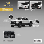 Lot57Supplies Diecast Shop 1:64 scale CM Model Dodge Ram 1500 TRX Final Edition in Diamond White Crystal Pearl