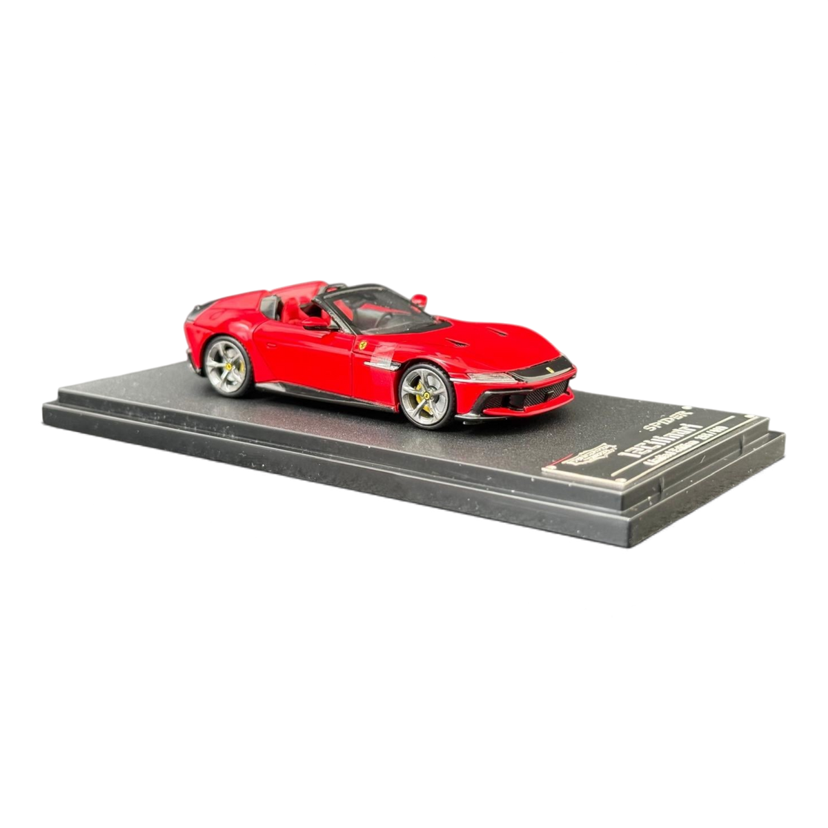 Lot57Supplies Diecast Shop Phantom Knight 1:64 scale red Ferrari 12Cilindri Spider diecast model car on display base