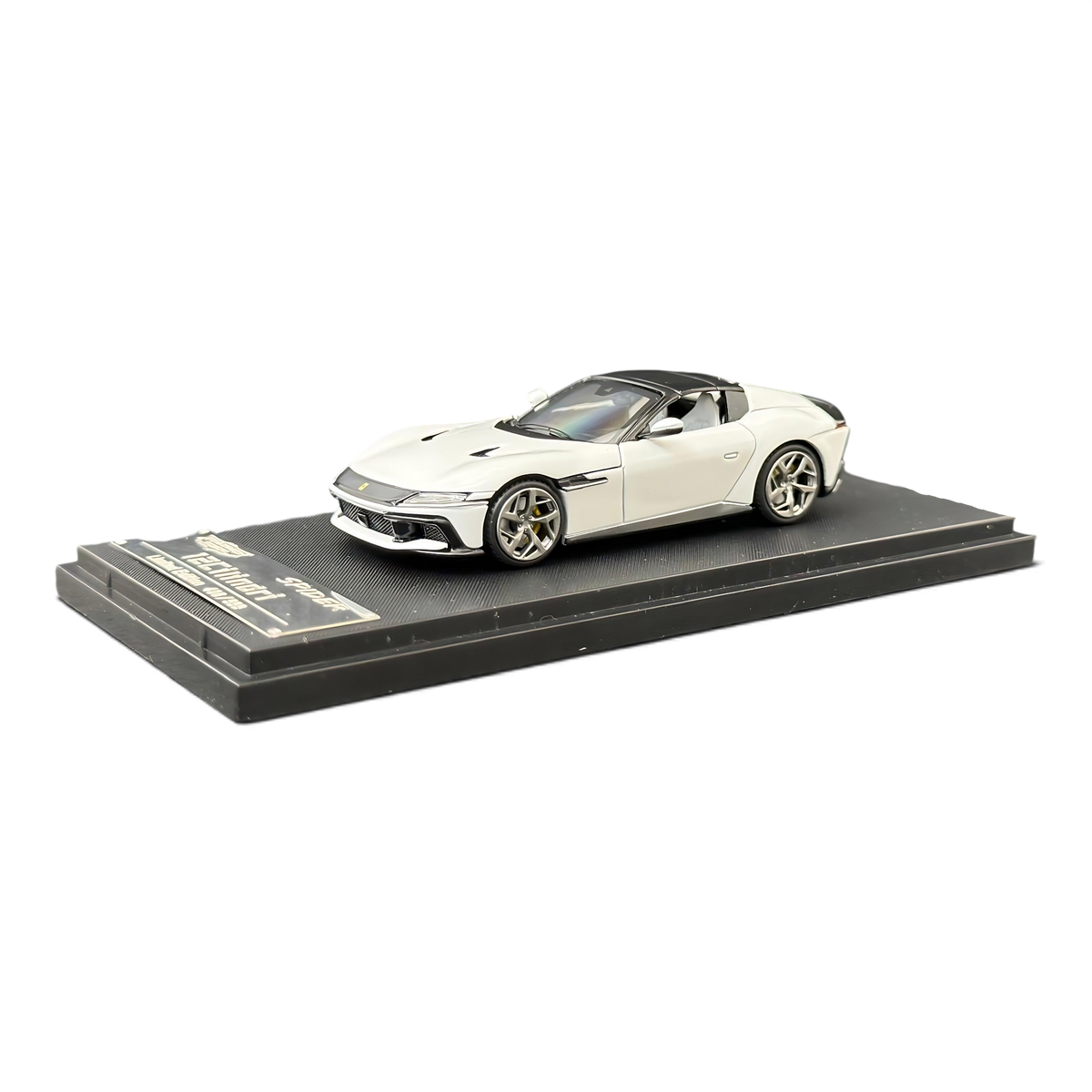 Lot57Supplies Diecast Shop Phantom Knight 1:64 scale Ferrari 12Cilindri Spider diecast model in Bianco Avus white.