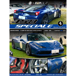 Lot57Supplies Diecast Shop 1:64 scale Ferrari 458 Speciale diecast model in Blu Tour de France with white racing livery