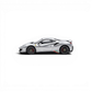 Lot57Supplies Diecast Shop 1:64 scale TOC × EDM Ferrari 488 Champion model car in Nürburgring Silver resin finish.
