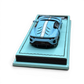 Lot57Supplies Diecast Shop GLAMCRAFT light blue Ferrari 812 Competizione 1:64 scale diecast model with white stripe