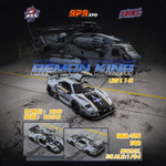 Lot57Supplies Diecast Shop 1:64 scale Demon King Auto Ferrari LBWK F40 diecast model in air force grey livery