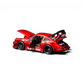 Lot57Supplies Diecast Shop FG RWB 930 diecast model car in transparent red with openable doors, hood, and engine bay.