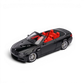 Lot57Supplies Diecast Shop FINE MODEL M3 E93 1:64 scale diecast convertible in gloss black with red interior