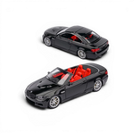 Lot57Supplies Diecast Shop FINE MODEL M3 E93 1:64 scale diecast car in gloss black with a vibrant red interior.