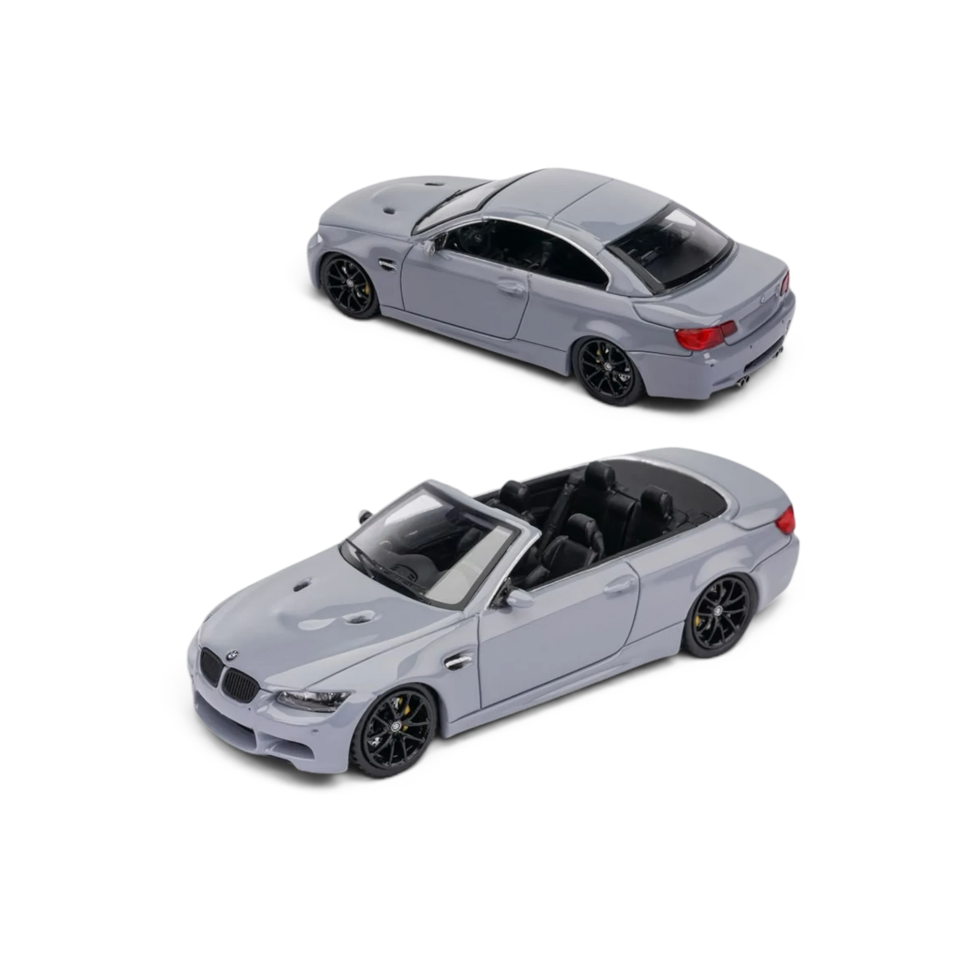 Lot57Supplies Diecast Shop FINE MODEL M3 E93 1:64 scale diecast car in cement gray with black wheels