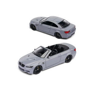 Lot57Supplies Diecast Shop FINE MODEL M3 E93 1:64 scale diecast car in cement gray with black wheels