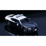 Lot57Supplies Diecast Shop Rollin 1:64 scale Florida State Police 08 Warhorse diecast model car in black and white.