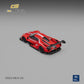 Lot57Supplies Diecast Shop CM Model 1:64 scale Ford GT MK4 diecast car in Yangon Red with white racing stripes