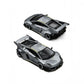 Lot57Supplies Diecast Shop 1:64 scale TimeMicro x PSC DESIGN Gallardo Lazer diecast car in fighter jet gray finish.