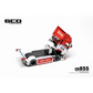 Lot57Supplies Diecast Shop GCD LBWK x UD Trucks Quon diecast truck head in red and white livery with cab tilted open