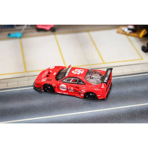 Lot57Supplies Diecast Shop GHOST PLAYER LBWK F40 diecast model car in red with number 58 livery in 1:64 scale