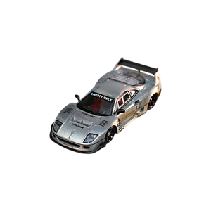 Lot57Supplies Diecast Shop Ghost Player LBWK F40 1:64 scale diecast model car in raw varnish finish