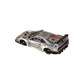Lot57Supplies Diecast Shop Ghost Player LBWK F40 diecast model car in varnish raw finish, 1:64 scale rear angle view