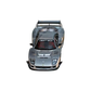 Lot57Supplies Diecast Shop Ghost Player LBWK F40 diecast model car in varnish raw finish, front view
