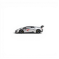 Lot57Supplies Diecast Shop KING MODEL DarwinPRO Huracan LILITH diecast car in glossy silver, 1:64 scale side view.