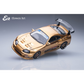 Lot57Supplies Diecast Shop Elowen Art 1:64 scale gold topSecret A80 Supra MK4 diecast model car with rear wing