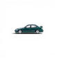 Lot57Supplies Diecast Shop green 1:64 scale Inno64 Honda Civic Ferio Si EK diecast model with white rims.