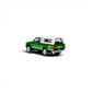 Lot57Supplies Diecast Shop GCD 1:64 scale green Toyota Hilux Xtra Cab diecast pickup truck with white camper shell