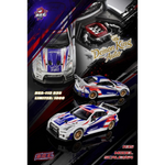Lot57Supplies Diecast Shop 1:64 scale Demon King Auto GT-R R35 diecast car with Malaysian flag livery and openable hood