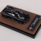 Lot57Supplies Diecast Shop GUO Jesko Absolut 1:64 scale resin model car in jet black on a display base
