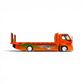 Lot57Supplies Diecast Shop SC H300 flatbed transport trailer in orange Fast & Furious livery, 1:64 scale diecast model.