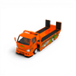 Lot57Supplies Diecast Shop SC H300 flatbed transport trailer in orange Fast & Furious livery, 1:64 scale diecast model