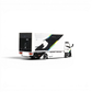 Lot57Supplies Diecast Shop MicroTurbo HINO 300 1:64 scale custom box truck in white and black with wide body kit.