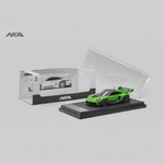 Lot57Supplies Diecast Shop HKM Porsche 911 992 GT3 R Rennsport diecast model car in Viper Green, 1:64 scale.