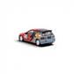 Lot57Supplies Diecast Shop Street Weapon 1:64 scale Honda Civic EG6 diecast model with red and grey Sonic livery