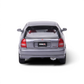Lot57Supplies Diecast Shop Model One 1:64 scale diecast Honda Civic Type-R EK9 in twilight grey, rear view.