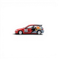 Lot57Supplies Diecast Shop 1:64 scale Street Weapon Honda Civic EG6 diecast model with red and grey Sonic livery