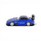 Lot57Supplies Diecast Shop INNO64 Honda S2000 J's Racing diecast model car in blue with white wheels and carbon roof