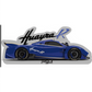 Lot57Supplies Diecast Shop PSM & DMY Huayra R Sea Salt blue full carbon resin model car in 1:64 scale