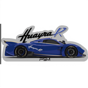 Lot57Supplies Diecast Shop PSM & DMY Huayra R Sea Salt blue full carbon resin model car in 1:64 scale