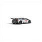 Lot57Supplies Diecast Shop KING MODEL DarwinPRO Huracan LILITH 1:64 scale diecast car in glossy silver with red decal.
