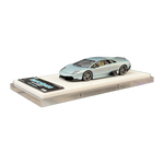 Lot57Supplies Diecast Shop WAM 1:64 scale resin Lamborghini Murcielago LP670 ducktail model in ice blue on display