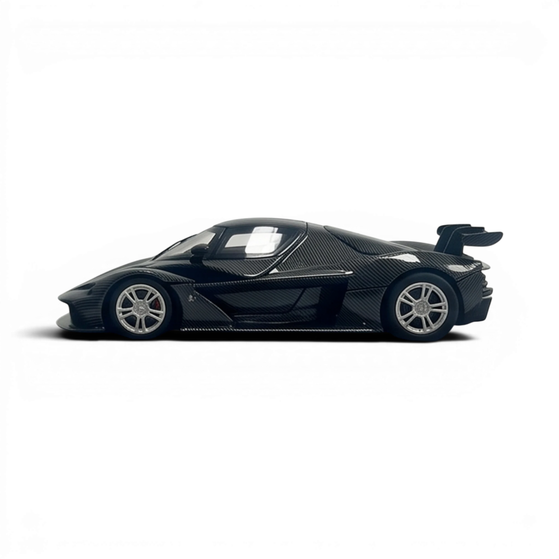 Lot57Supplies Diecast Shop iHCM KTM X-BOW GT-XR 1:64 scale model in gloss carbon fiber alloy with full-open features.