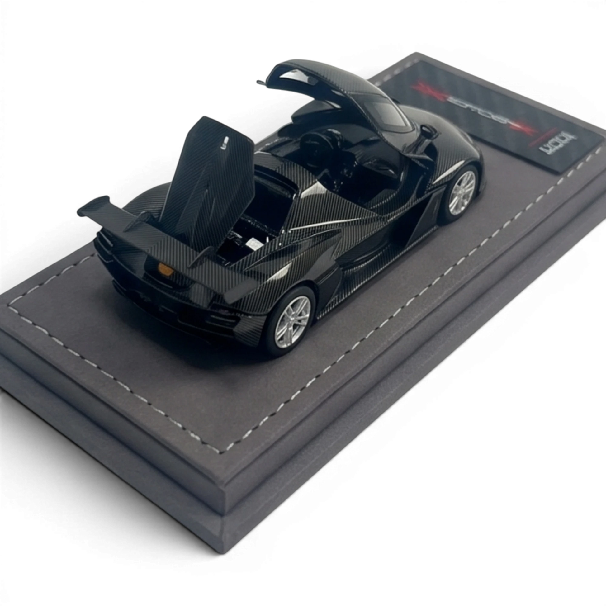 Lot57Supplies Diecast Shop iHCM KTM X-BOW GT-XR 1:64 scale model, carbon fiber gloss finish, alloy material, full-open design.