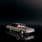 Lot57Supplies Diecast Shop Fine Works64 1:64 scale black and gold Impala lowrider diecast model car with intricate trim