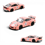 Lot57Supplies Diecast Shop Inno64 Pandem 997 Pink Pig 1:64 scale diecast model car with butcher cut diagram livery.