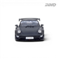 Lot57Supplies Diecast Shop: INNO64 RWB 964 Darth Vader Porsche, 1:64 scale, black matt diecast model with RAUH-Welt decal on windshield.