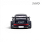 Lot57 Supplies Diecast Shop: INNO64 RWB 964 Darth Vader black matt 1:64 scale diecast model car rear view.